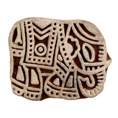 Set of 1 Piece New Wooden Printing Block